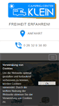 Mobile Screenshot of camping-center.de